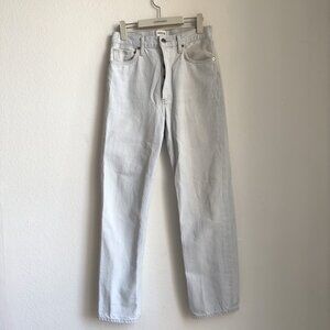 Agolde Light Wash High Rise Straight Jeans SZ 26 / Agolde Jeans